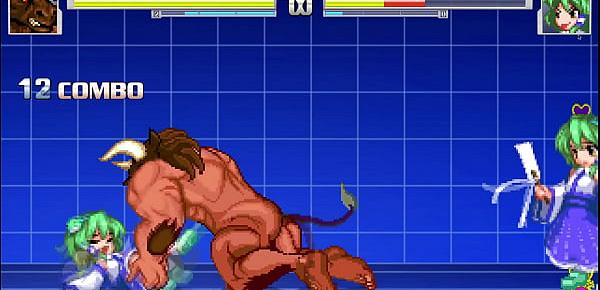  Minotaur Vs Girls (MUGEN)